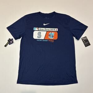 Seattle Mariners Nike Dri-Fit Tee L NWT